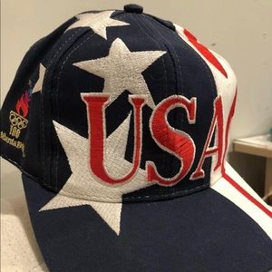 Vintage 1996 Team USA Logo 7 Olympic Hat